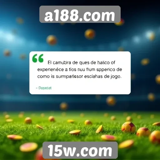 Feedback de usuários sobre a experiência no a188.com